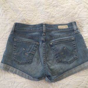 ag pixie roll up shorts size 26